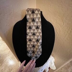 Barbara Blank Black Diamond Silk Tie